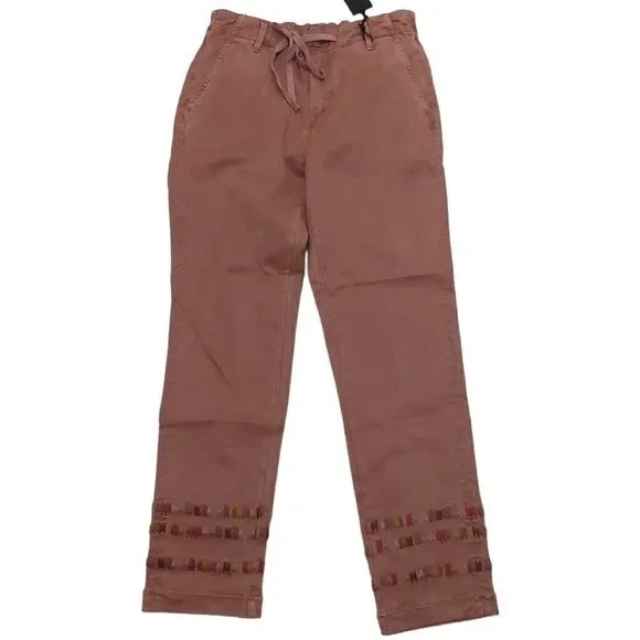 Driftwood Embroidered Pants size M NWT - Picture 1 of 4